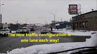 Detroit Warrendale Snow And More On The Way 11824 W WarrenSouthfield Update and Neighborhood [upl. by Maer]