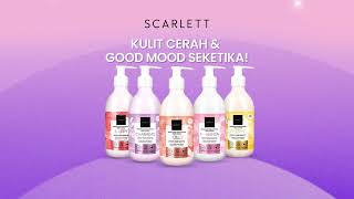 SCARLETT NEW BODY LOTION [upl. by Ahsienauq]