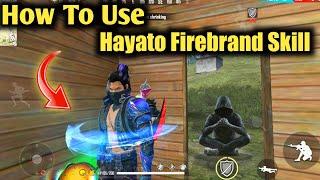 How to Use Hayato Firebrand Skill  Free Fire Battlegrounds Elite Hayato [upl. by Aig]