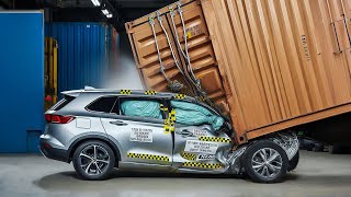 CAR VS TRUCK CRASH TEST top10 [upl. by Dripps]