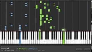 Star Wars  quotImperial March Classicquot on Synthesia [upl. by Anaugahs]