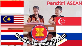 Lagu pembelajaran quotPendiri ASEANquot [upl. by Ellenhoj828]