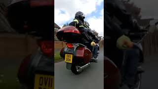 Honda NT700V Deauville motorbike insta360 pillion Video [upl. by Aldora]