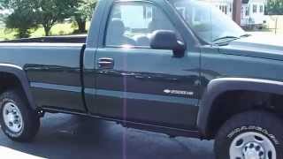 2006 Chevy Silverado 2500HD Reg Cab 4x4 1 Owner 30k miles Long Bed [upl. by Acie]