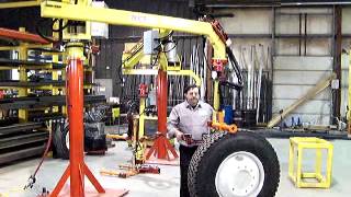 Using a Tire Manipulator  Givens Engineering [upl. by Beasley55]