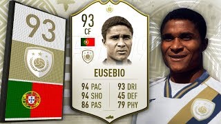 FIFA 19  Zaginiony brat Pelé  93 Prime Eusébio [upl. by Leahcym]