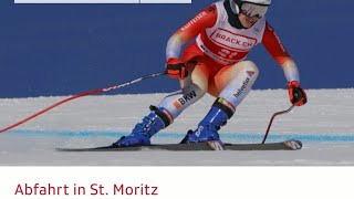 Ski Alpin Womens Downhill StMoritz SUI Highlights 2023  by WeedyLove [upl. by Htilil]