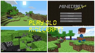 HOW TO PLAY INDEV MINECRAFT [upl. by Dnarb]