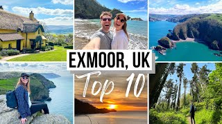 Exmoor Top 10 Somerset amp Devon Travel Guide [upl. by Boyden838]