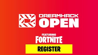 Wie kann man sich für die Dreamhack registrieren Für Fortnite Turnier mit Preisgeld anmelden [upl. by Fawcett986]