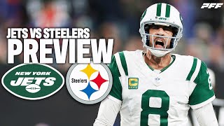 Jets vs Steelers Week 7 Preview  PFF [upl. by Pooley179]