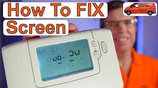 How to Fix Faulty Honeywell Thermostat Screen I Will Show You How You Can Repair Your Screen [upl. by Harpole]