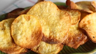 CHIPS DE BATATA DOCE NA AIRFRYER OU FORNO [upl. by Sharp]