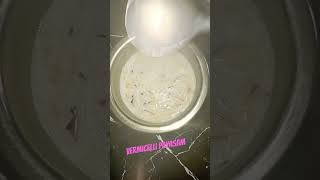 vermicelli payasam boil milk roast vermicelli give tadka with ghee nuts add elaichi powder🥰 [upl. by Alidus]