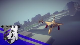 Bana City Defense Operation Part 1  BESIEGE v 075  Theater of Flights 84 [upl. by Lindi]