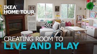 KidFriendly Living Room Ideas  IKEA Home Tour Episode 307 [upl. by Thorsten]