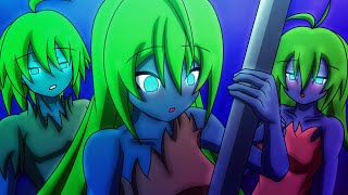 Zombie Girl Is A Drowned Minecraft Anime [upl. by Ativel]