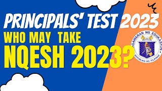 PRINCIPALS TEST 2023 I NQESH 2023 LATEST NEWS UPDATE I DEPED UPDATE [upl. by Larimer381]