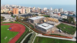 Iniziati i lavori per la costruzione della nuova palestra del Polo Scolastico  Senigallia AN [upl. by Anomahs995]