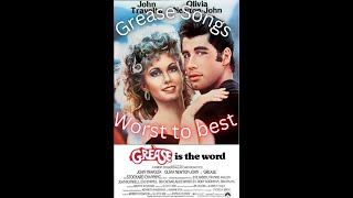 Grease songs ranked worst to best [upl. by Boycie345]