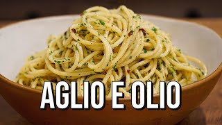 Spaghetti Aglio E Olio  Garlic And Oil Pasta Recipe [upl. by Jolynn54]