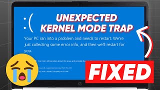 FIXED Unexpected Kernel Mode Tantrum Fixed☑️ Windows 1011  How to Fix Blue Screen Error 2024 [upl. by Carolann408]