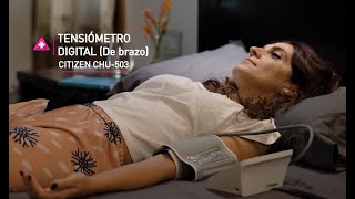 TOMA DE PRESIÓN A UNA PERSONA EN LA CAMA TENSIÓMETRO DE BRAZO CITIZEN CHU 304 [upl. by Arrej209]