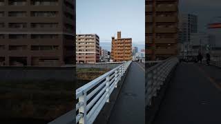 Morioka city river japan [upl. by Yremogtnom]