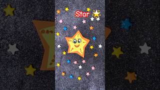 Easy Star craft New Creative ideas for kids Star galaxy trending viral youtube easy craft [upl. by Pirali]