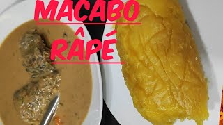 Macabo râpé sauce arachide Cameroun  meilleur alternatif du macabo en Allemagne 👍🏽 [upl. by Adiarf14]