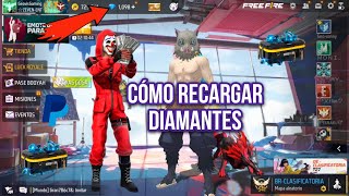 Como hacer recargas de diamantes en free fire por pagostore  tutorial paso a paso 2024 [upl. by Aettam]