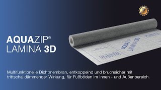 FASSA LAMINA SYSTEM AQUAZIP LAMINA 3D Deutsch [upl. by Xenophon]