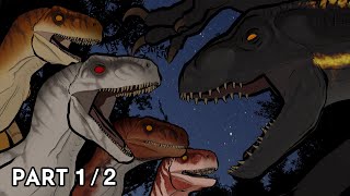 Indoraptor vs Atrociraptors  Animation Part 12 [upl. by Annabal]