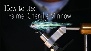 Fly Tying  Palmer Chenille Minnow [upl. by Andreas450]