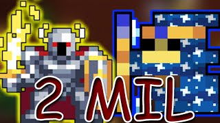 ROTMG 2 Million damage wizard [upl. by Artinahs]