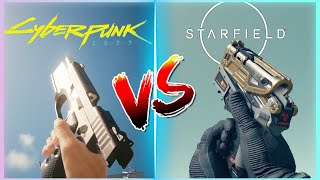 Starfield vs Cyberpunk 2077  Direct Comparison [upl. by Eleets]