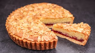 Super Easy Delicious and Foolproof Bakewell Tart Recipe [upl. by Adnawed]