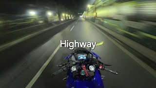 Yamaha 2024 R125 Cruise on Highway [upl. by Mourant]