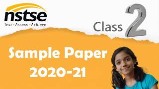 NSTSE National Science Talent Search Examination Class 2 Sample Paper 202021 [upl. by Avilo]