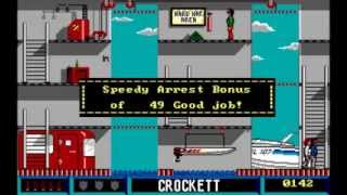 Miami Vice DOS game play walk through [upl. by Nole]