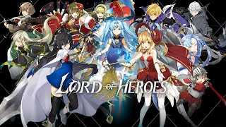 Lord of Heroes  Gameplay iOS Android [upl. by Risan]