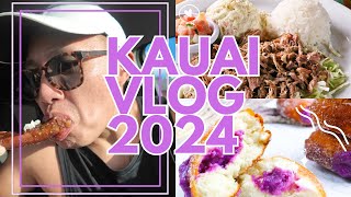 SOLO TRAVEL TO KAUAI VLOG  Secret Falls  The Fish Express  JoJos Shave Ice  Awaawapuhi Trail [upl. by Einapets951]