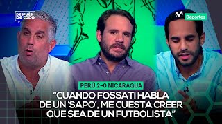 PERÚ 20 NICARAGUA el debut de OLIVER SONNE y la conferencia de JORGE FOSSATI  DESPUÉS DE TODO ⚽🎙️ [upl. by Zorina308]