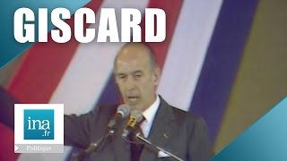 Valéry Giscard DEstaing chante La Marseillaise  Archive INA [upl. by Catharina46]