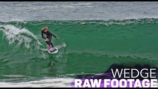 Blair Conklin amp Lucas Fink Skimboarding WEDGE  June 25  RAW FOOTAGE [upl. by Lasser]