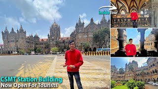 Unseen CSMT Station Building from inside  CSMT Building inside View [upl. by Carbrey443]