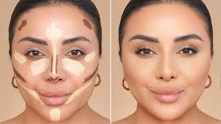 How To Contour Your Face For Beginners 2024  Nina Ubhi [upl. by Vaden]