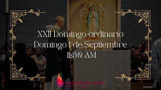 XXII Domingo ordinario  Domingo 1 de Septiembre  1130 AM [upl. by Dorette]