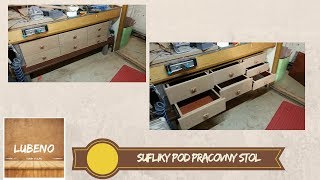 Ako vyrobit zasuvky pod pracovny stol  How to Make drawers for the workbench [upl. by Emsoc]