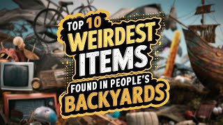 Top 10 Weirdest Items Found in Peoples Backyards [upl. by Anyg237]